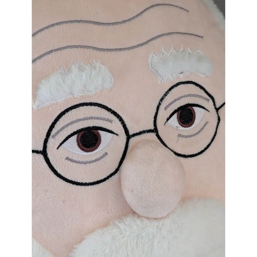The Unemployed Philosophy Guild Sigmund Freud Pillow Stuffed Portrait Face Man
